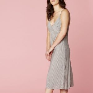 Lacausa Striped Midi Dress
